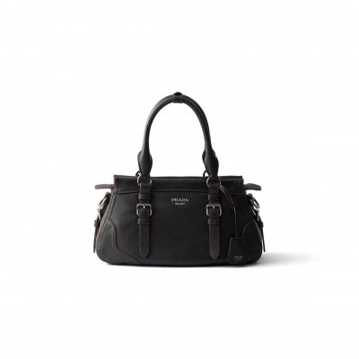 PRADA LARGE LEATHER TOTE BAG 1BG604 (35*22*11cm)
